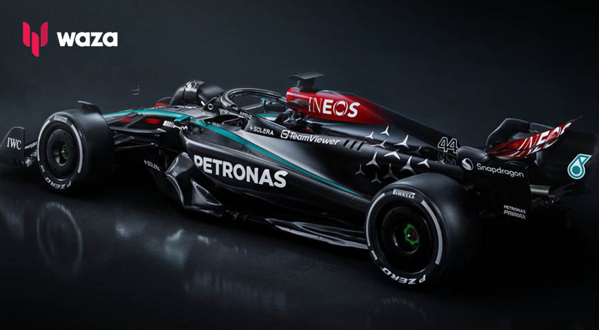 Hamilton Unveils Mercedes 2024 Car